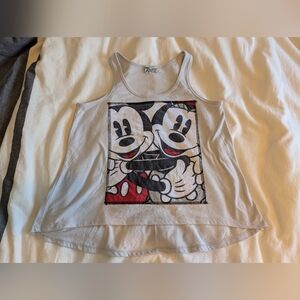 3/$20! Disney Minnie & Mickey Tank Top